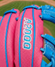 Close-up of the logo on the Wilson A2000 1786 Love the Moment 11.5" Baseball Glove