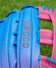Closeup of the logo on the Wilson A2000® 1777SS Love the Moment™ 12.75" Baseball Glove