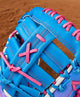Close-up of the web on the Wilson A2000® 1612SS Love the Moment™ 12" Baseball First Base Mitt