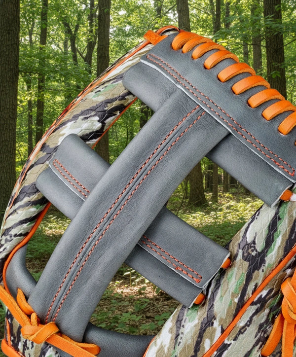 Close-up of the web on the Wilson Winter 2025 Gunnar Henderson A2000® GH2 GM 11.75" Baseball Glove