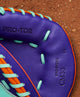Close-up of the inside of the Wilson Winter 2025 A2000® CM33SS 33" Baseball Catchers Mitt