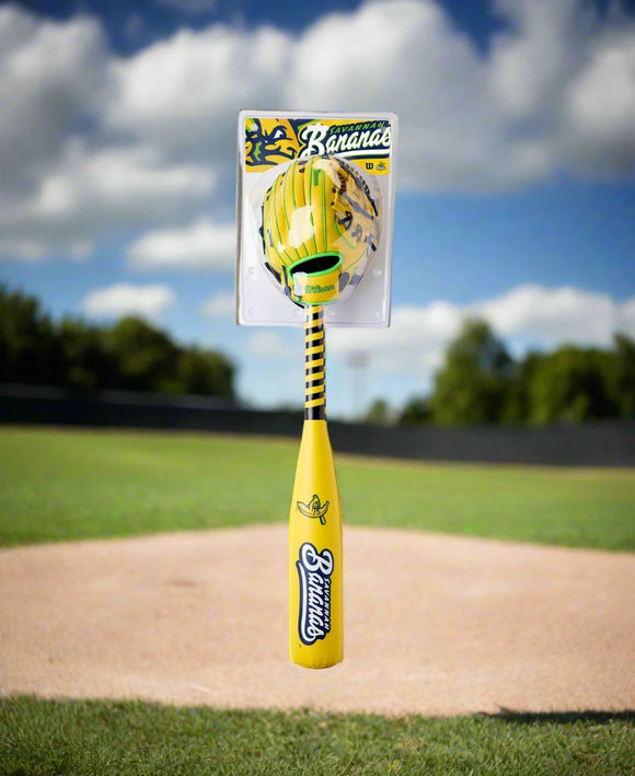 Wilson Savannah Bananas™ A200® 10” Glove, Ball and Bat Kit