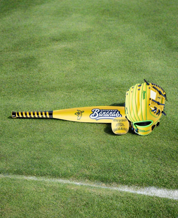 Wilson Savannah Bananas™ A200® 10” Glove, Ball and Bat Kit