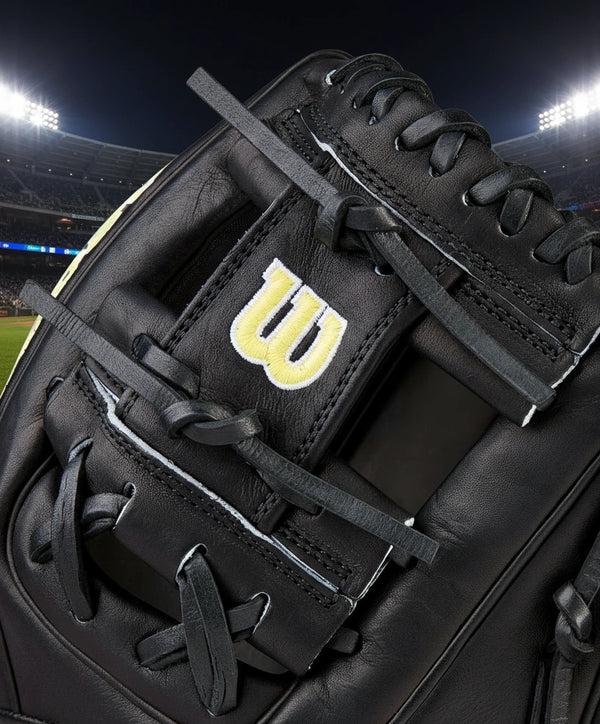 Close-up of the web on the Wilson A2000® Classics Series 1788 11.25" Baseball Glove