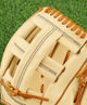 Close-up of the web on the Wilson A2000® Classics Series EL3 11.75" Baseball Glove