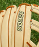 Close-up of the logo on the Wilson A2000® Classics Series EL3 11.75" Baseball Glove