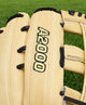 Close-up of the logo on the Wilson A2000® Classics Series 1777 12.75" Baseball Glove