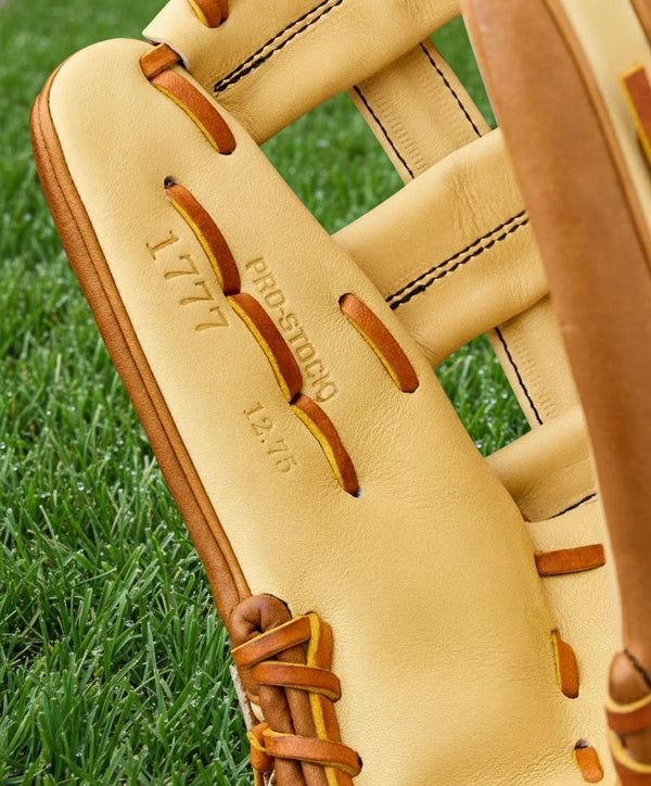 Close-up of the inside of the Wilson A2000® Classics Series 1777 12.75" Baseball Glove