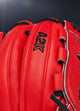 Close-up of the logo on the Wilson Spring 2026 A2K® B23 12" Baseball Glove