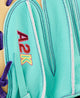 Close-up of the logo on the Wilson Spring 2026 A2K® 1734SS 34" Baseball Catchers Mitt