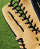 Close-up of the inside of the Wilson A2000® Classics Series OT7SS 12.75" Baseball Glove