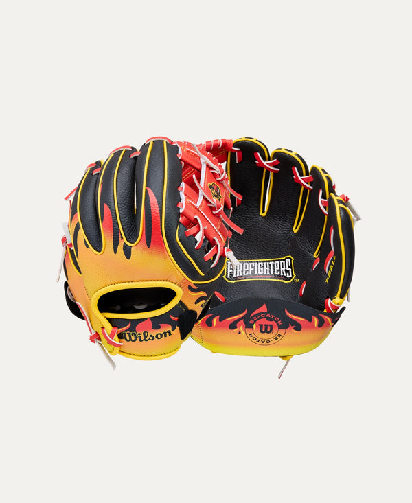 Wilson A200® EZ Catch™ Firefighters™ 10" Youth Baseball Gloves