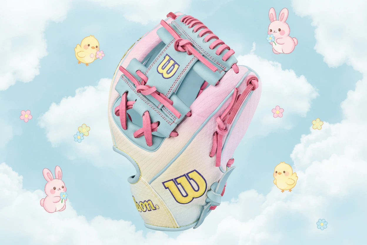ピンクスマイル Wilson A2000 1786 Pastel Clouds 11.5