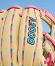 Close-up of the logo on the Wilson A2000® 1786 Love the Moment™ 11.5" Baseball Glove