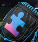 Close-up of the web on the Wilson A2000® B23 Love the Moment™ Puzzle Piece 12" Baseball Glove