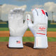 Rawlings Workhorse Compression Strap Batting Gloves - USA