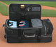 Clothes compartment inside the Diamond WHL DLX 33 UMP Wheeled Umpire Bag