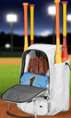 View showing the interior compartment on the Easton Walk-Off® Ethos Backpack