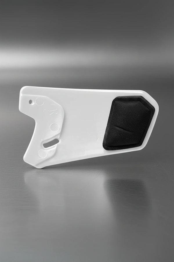 Reverse side of the Evoshield XVT™ Batting Helmet Face Shield - Matte White