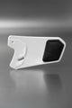 Reverse side of the Evoshield XVT™ Batting Helmet Face Shield - Matte White