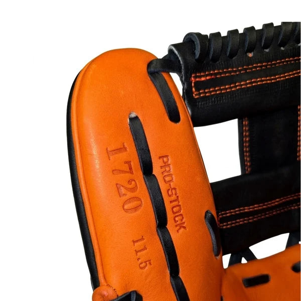 Close-up of the inside of the Wilson A2000 1720SS 11.5" Baseball Glove - GOTM October 2026