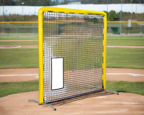 Bullet Fastpitch Softball Screen (7' x 7') - Yellow