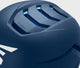 Close-up of the air vents on the Easton Z50 Matte Baseball Batting Helmet - Navy
