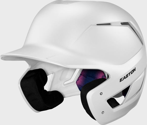 Easton Z50 Matte Baseball Batting Helmet - White