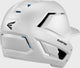 Rear view of the Easton Z50 Matte Baseball Batting Helmet - White