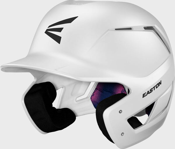 Easton Z50 Matte Baseball Batting Helmet - White