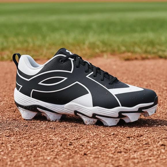 Under Armour Leadoff Icon Low RM Jr. Youth Molded Cleat - Black