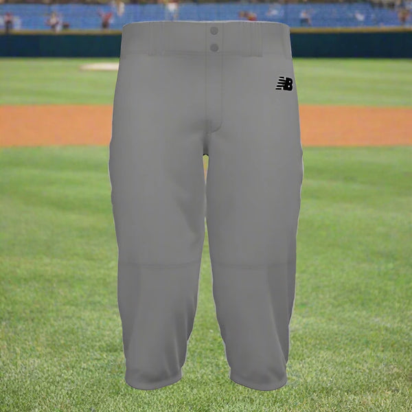 New Balance Adversary 2.0 Solid Knicker Baseball Pants - Gray