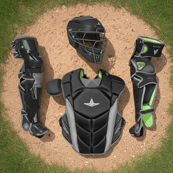 All Star MVP-Pro Series™ Youth Catching Kit - Black/Graphite