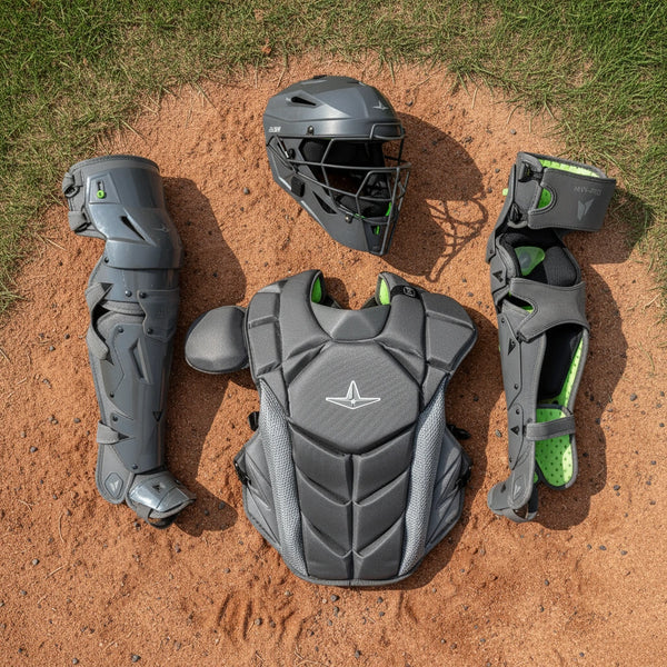 All Star MVP-Pro Series™ Youth Catching Kit - Intermediate Graphite/Graphite
