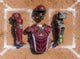 All Star MVP-Pro Series™ Youth Catching Kit - Maroon/Graphite