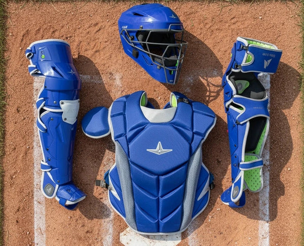 All Star MVP-Pro Series™ Youth Catching Kit - Royal/White