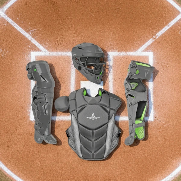 All Star MVP-Pro Series™ Youth Catching Kit - Graphite/Graphite