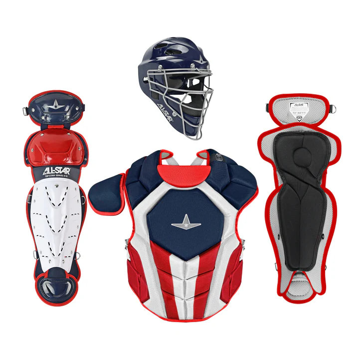all star catchers gear All Star Top Star Series™ Intermediate 13-15 y/o Baseball Catchers Kit – TripleSSports