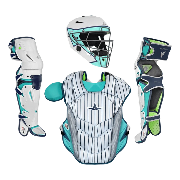 All Star MVP-Pro™ Short Fuse Series Baseball Catching Kit - NYNY