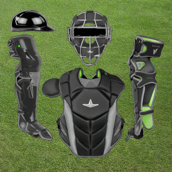 All Star MVP-Pro Series™ Adult Traditional Mask Catching Kit - Black