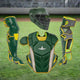 All Star MVP-Pro Series™ Adult Two Tone Catching Kit - Dark Green/Gold