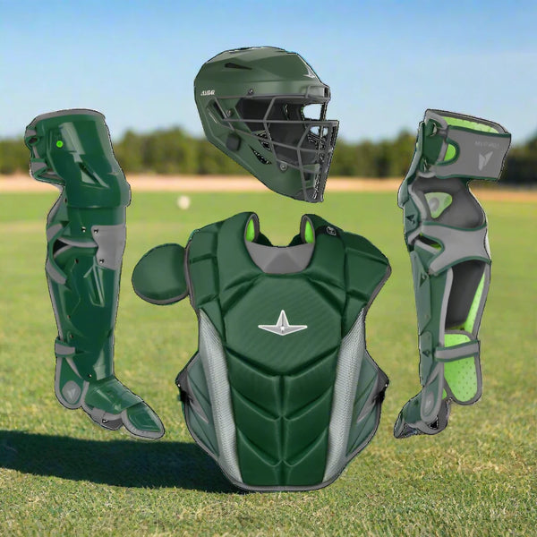 All Star MVP-Pro Series™ Adult Team Color Catching Kit - Dark Green/Graphite