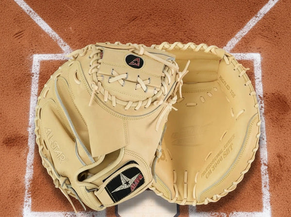 All Star Limited Pro Elite® Series 34" Baseball Catchers Mitt - Blonde
