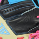 Close-up of the backing on the All Star S7-Elite® Pro Travel Fit 33" Youth Baseball Catchers Mitt - Miami Nights