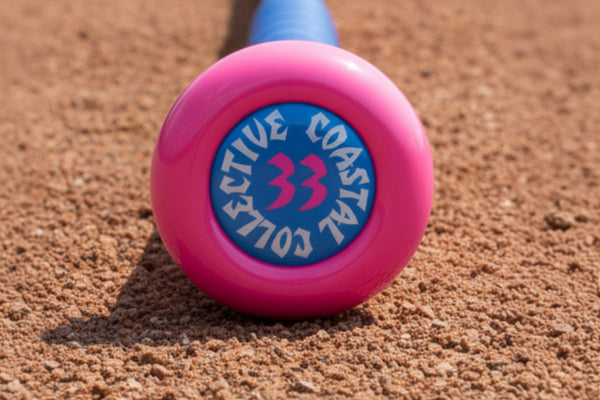 Knob on the 2026 Combat MFG Spec A1 Coastal Mavericks -3 BBCOR Baseball Bat