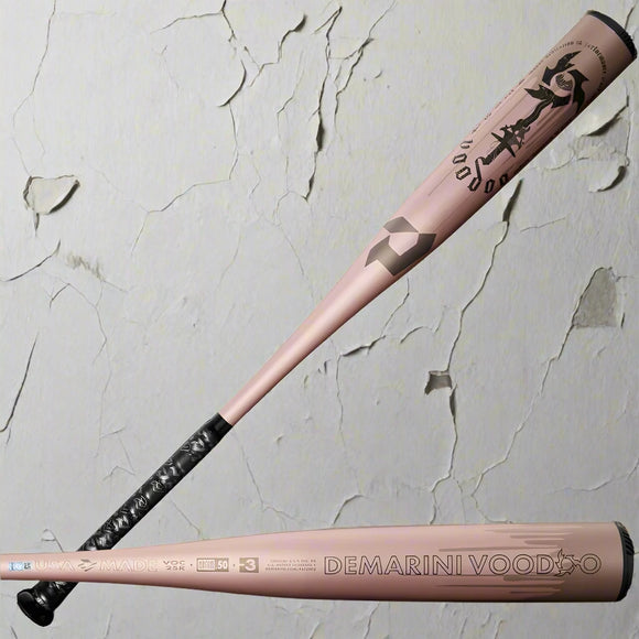 2025 DeMarini Voodoo® One Rose Gold -3 BBCOR Baseball Bat