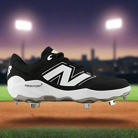 New Balance Fresh Foam X 3000 v7 Metal Cleat - Black