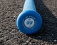 Close-up of he knob on the Marucci Asura Rise -11 Fastpitch Bat