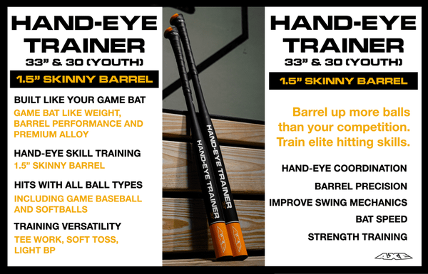 Information on the Axe™ Hand-Eye Trainer Bat