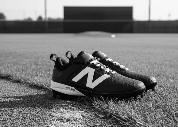 New Balance FuelCell 4040 v8 Molded Cleats - Black/White